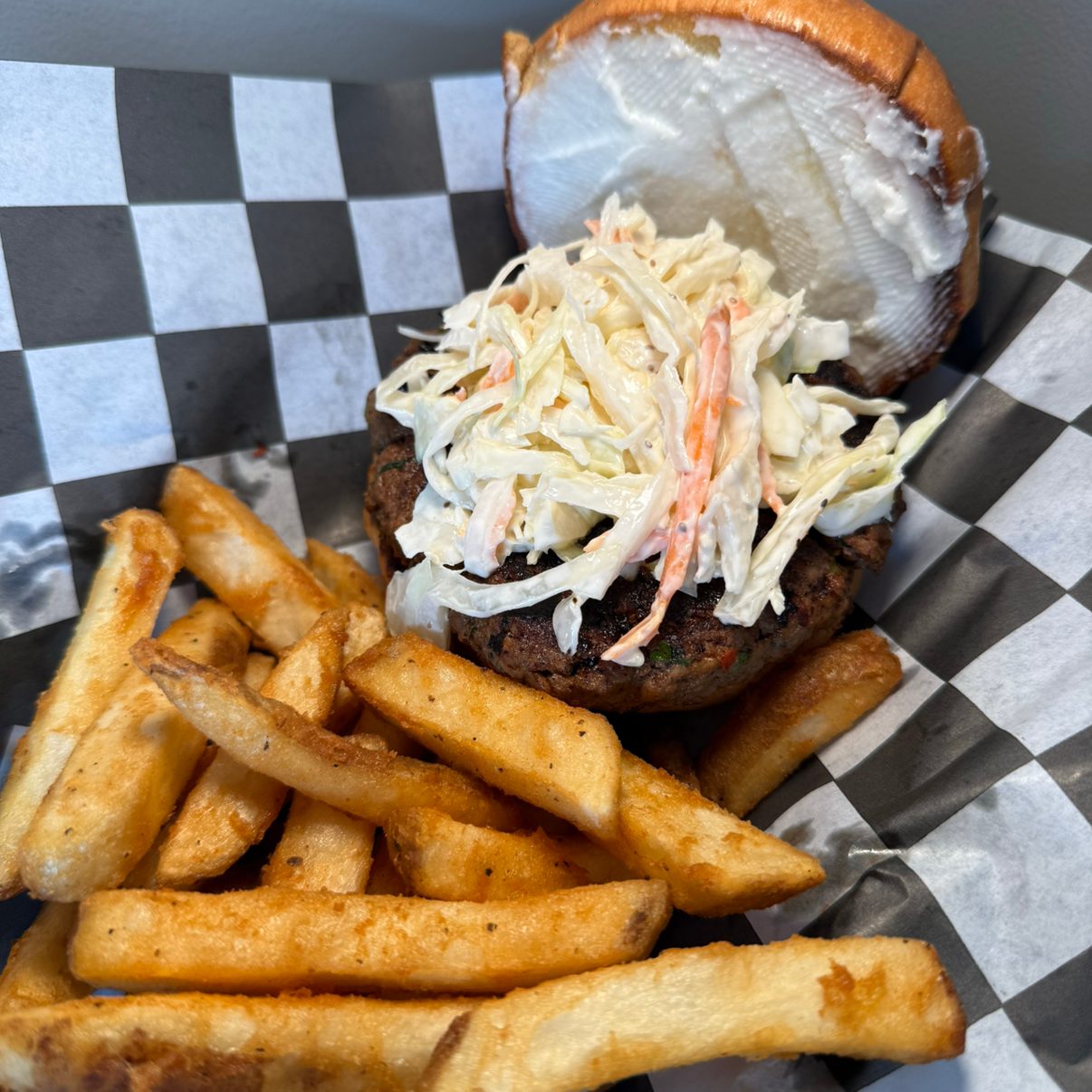 Weekly Special: Kofta Kebab Burger.